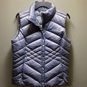 The North Face quilted vest size medium